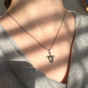 Turtle Pendant Necklace